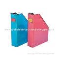 File Holders, Made of PP and Metal Corners with 0.8mm Thickness